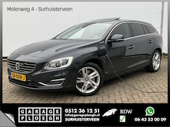 Volvo V60 - 2.4 D6 AWD Plug-In Leer Sunroof Memory Trekhaak Hybrid R-Design PHEV