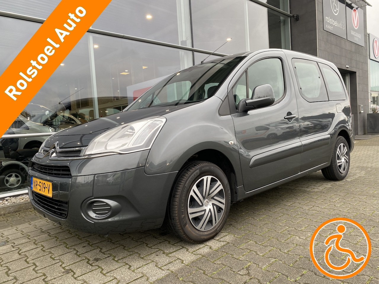 Citroën Berlingo - 3+1 Rolstoelauto 1.6 VTi Attraction (Mooie ruime 3+1 of 5+0 Rolstoelauto!) - AutoWereld.nl