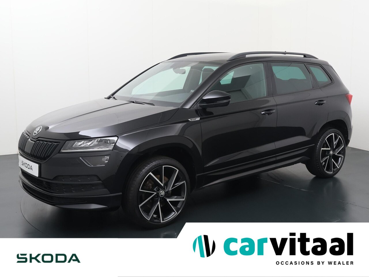 Skoda Karoq - 1.5 TSI ACT Sportline Business | 150 PK | Navigatiesysteem | Verwarmbare sportstoelen | Li - AutoWereld.nl