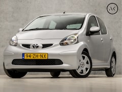 Toyota Aygo - 1.0-12V + Automaat (YOUNGTIMER, 5 DEURS, AIRCO, SPORTSTOELEN, ARMSTEUN, NIEUWE APK, NIEUWS