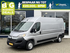 Citroën Jumper - GB 35 L3H3 2.2 BlueHDi 140pk 3-zits | Navigatie | Airconditioning | Verzwaarde vering