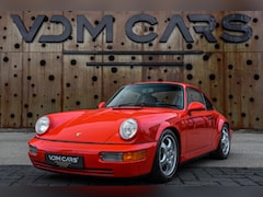 Porsche 911 - 964 Carrera RS 3.6 | 32.500 KM | Volledig Gerestaureerd | Indisch Rood |