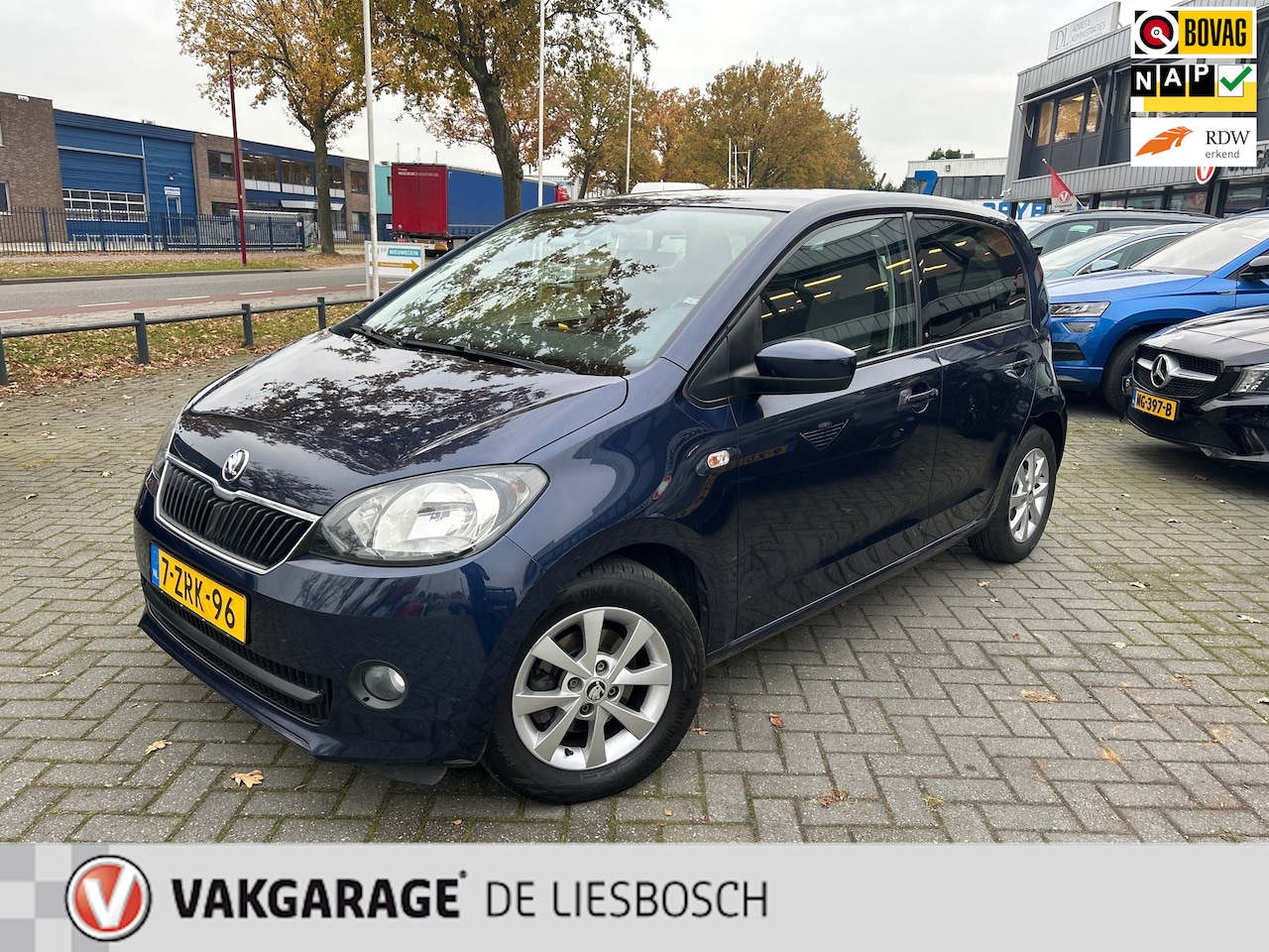 Skoda Citigo - 1.0 Greentech Edition 1.0 Greentech Edition,navi,cruisec,airco,lm velge,boeken,orig ned - AutoWereld.nl