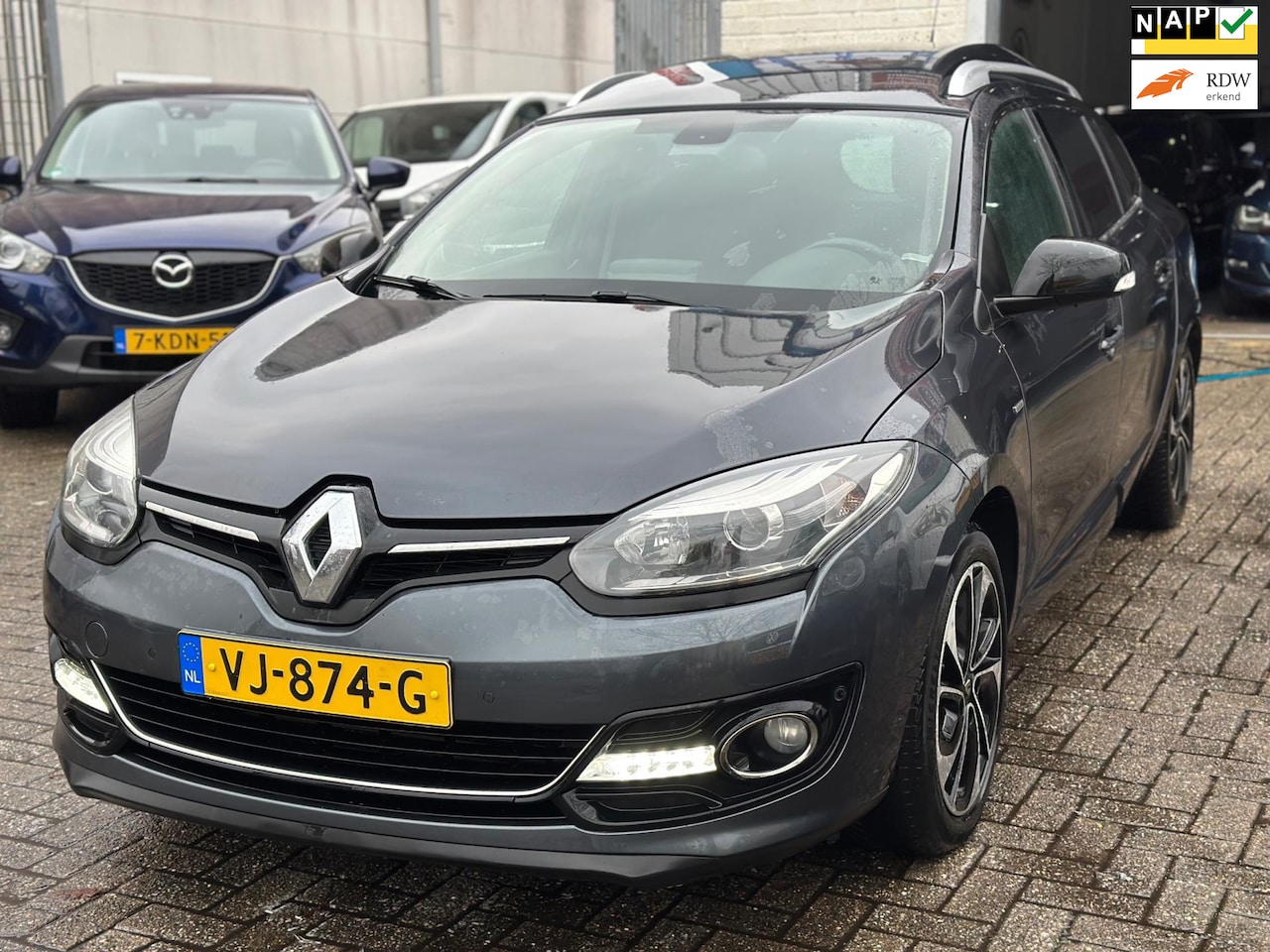 Renault Mégane - 1.5 dCi BJ 2014 AUTOMAAT CAMERA GRIJSKENTEKEN - AutoWereld.nl