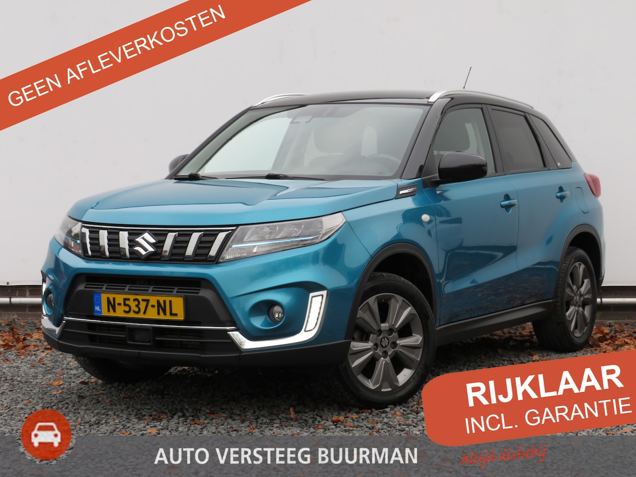 Suzuki Vitara - 1.4 Boosterjet Select Smart Hybrid Trekhaak, Airco, Stoelverw., Applecarpl./Andr. Auto - AutoWereld.nl