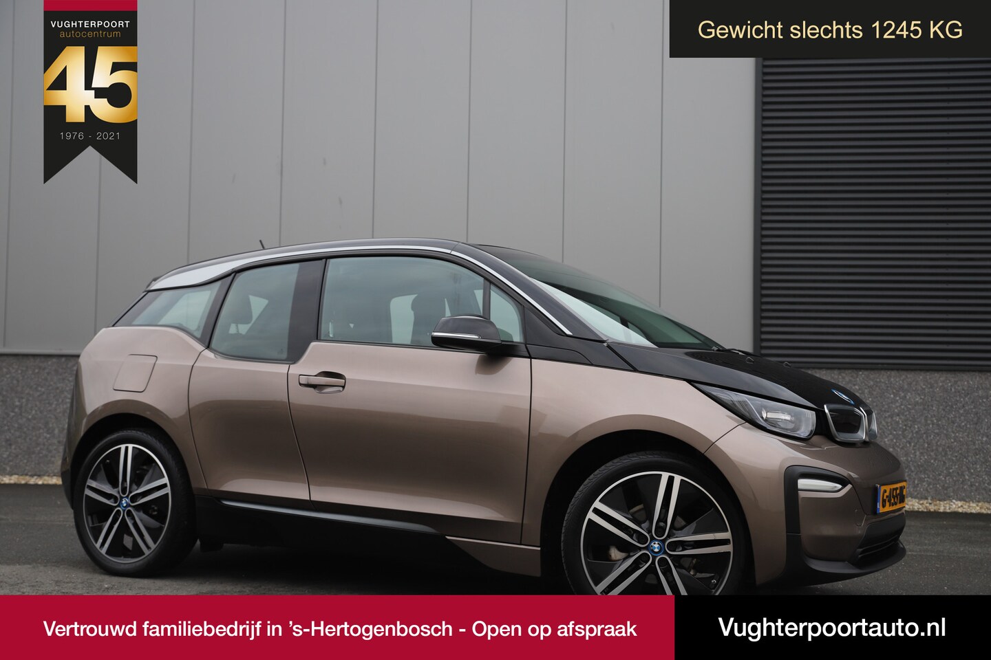 BMW i3 - 120Ah 42 kWh Leder/ Schuifdak/ Accu 98%/ 3-Fase/20"/LED - AutoWereld.nl