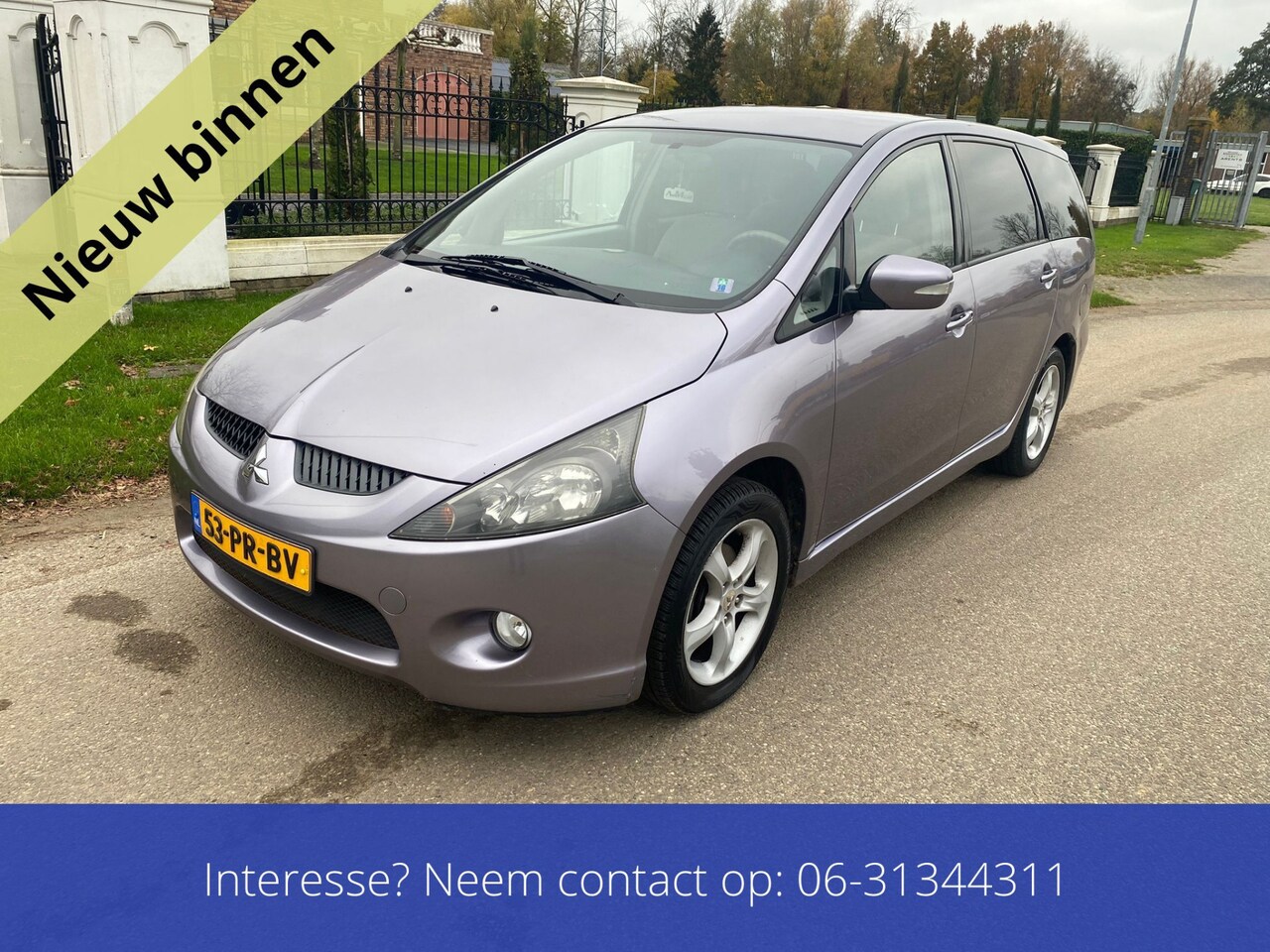 Mitsubishi Grandis - 2.4-16V Intense 6persoons Nieuwe Apk - AutoWereld.nl