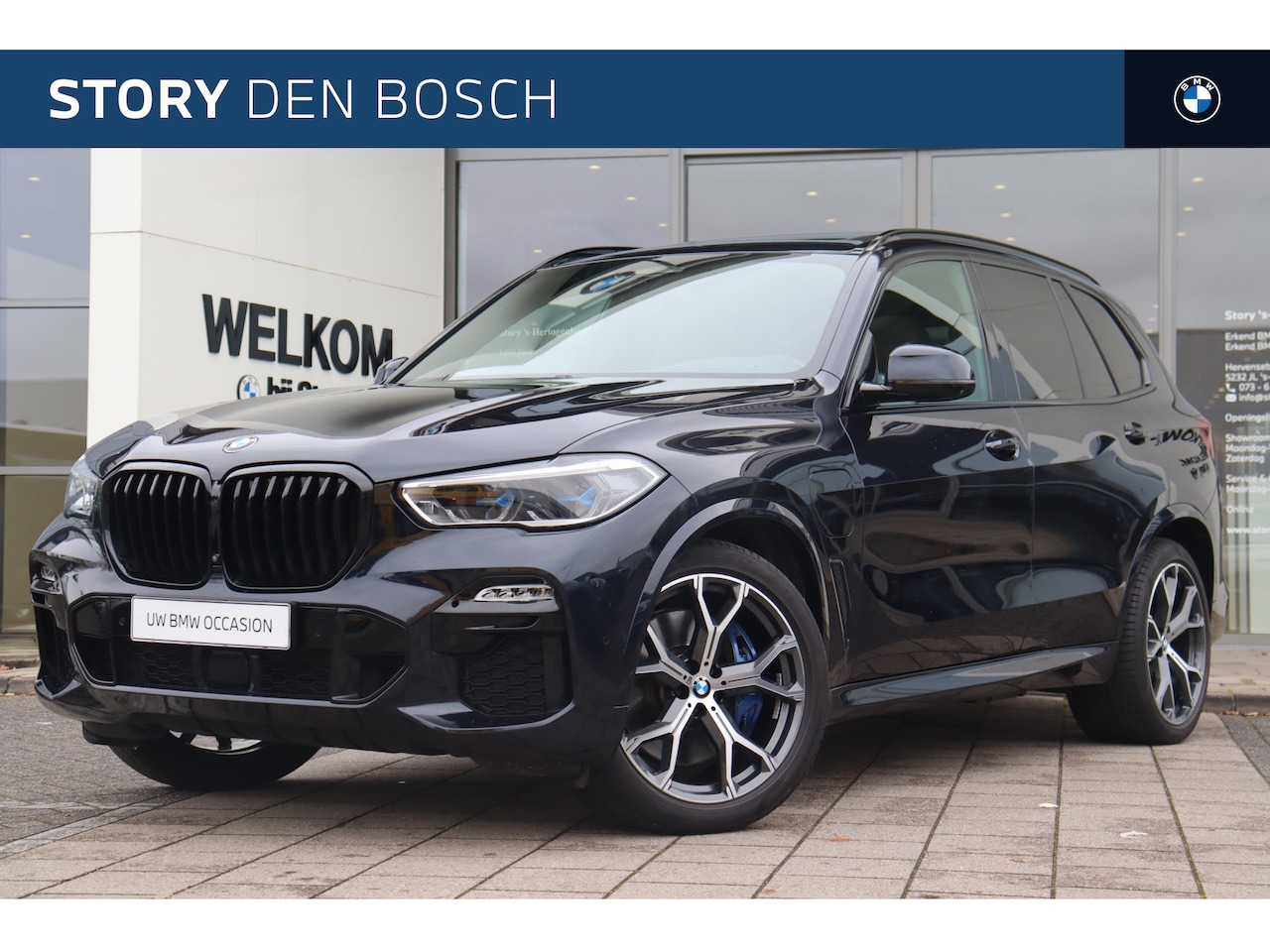 BMW X5 - xDrive45e High Executive M Sport Automaat / Panoramadak / Trekhaak / Laserlicht / Parking - AutoWereld.nl