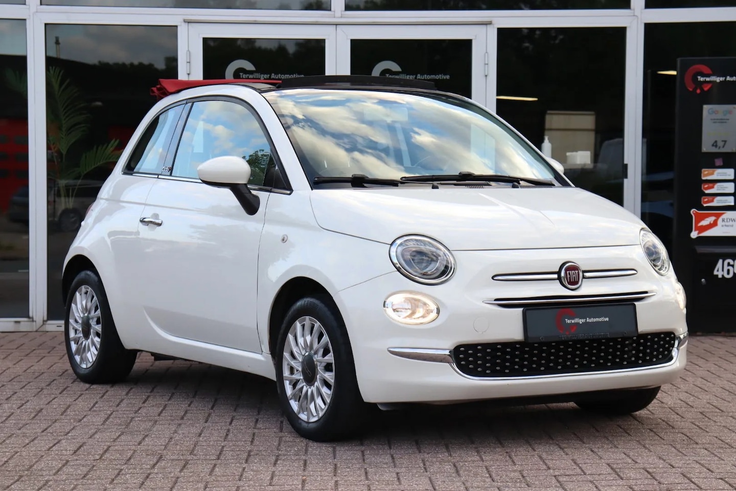 Fiat 500 C - 1.2 | AUTOMAAT | CABRIO | AUX / USB | NIEUWE APK | - AutoWereld.nl