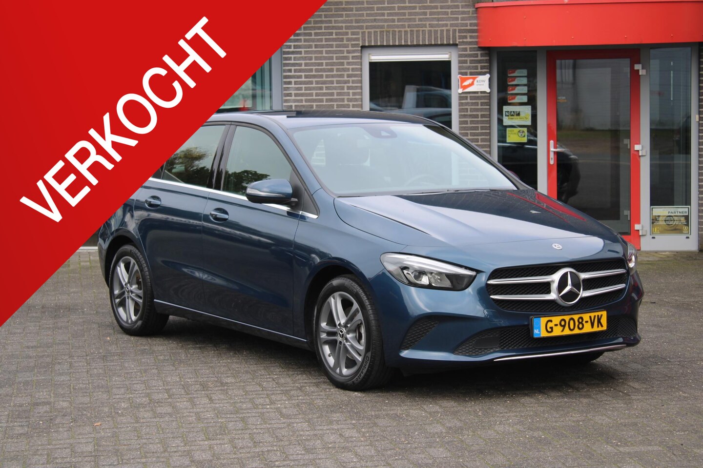 Mercedes-Benz B-klasse - 160 Style plus  NL Auto/Camera/Led/Cruise incl Garantie!! - AutoWereld.nl