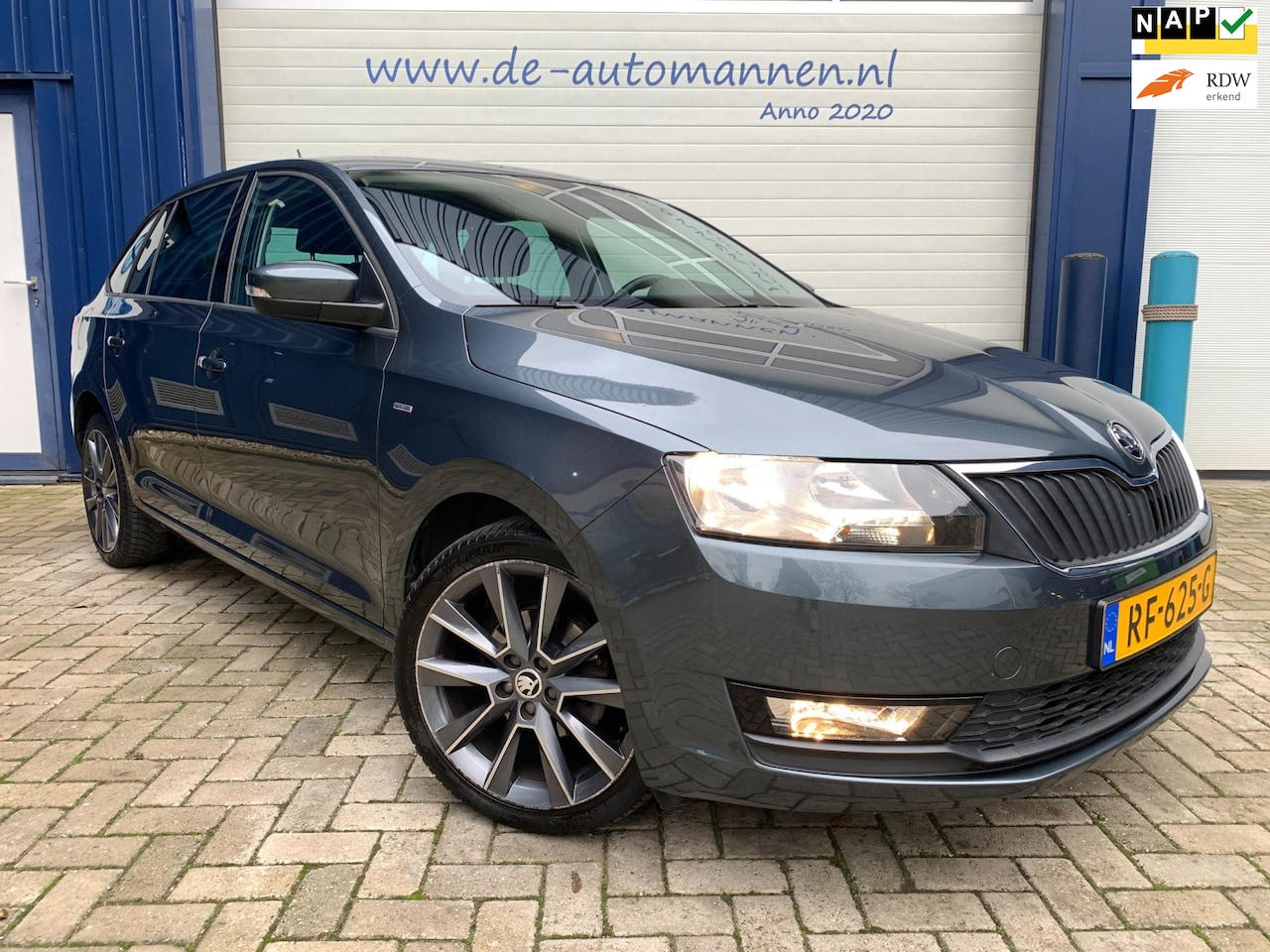 Skoda Rapid Spaceback - 1.0 TSI Greentech Drive DSG Automaat / AIRCO+ECC / CRUISE / NAVI - AutoWereld.nl