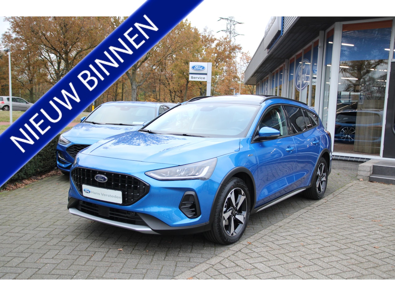 Ford Focus - 1.0 EcoBoost 155pk Hybrid Active Automaat PANODAK LEDER WINTERPACK PDC CAMERA - AutoWereld.nl