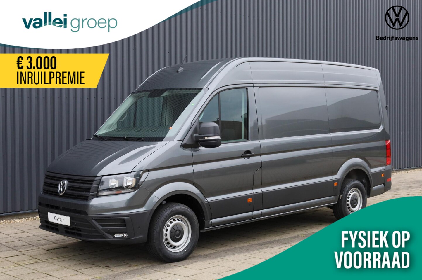 Volkswagen Crafter - Bedrijfswagens 35 2.0 TDI 177PK Automaat L3H3 Highline - AutoWereld.nl