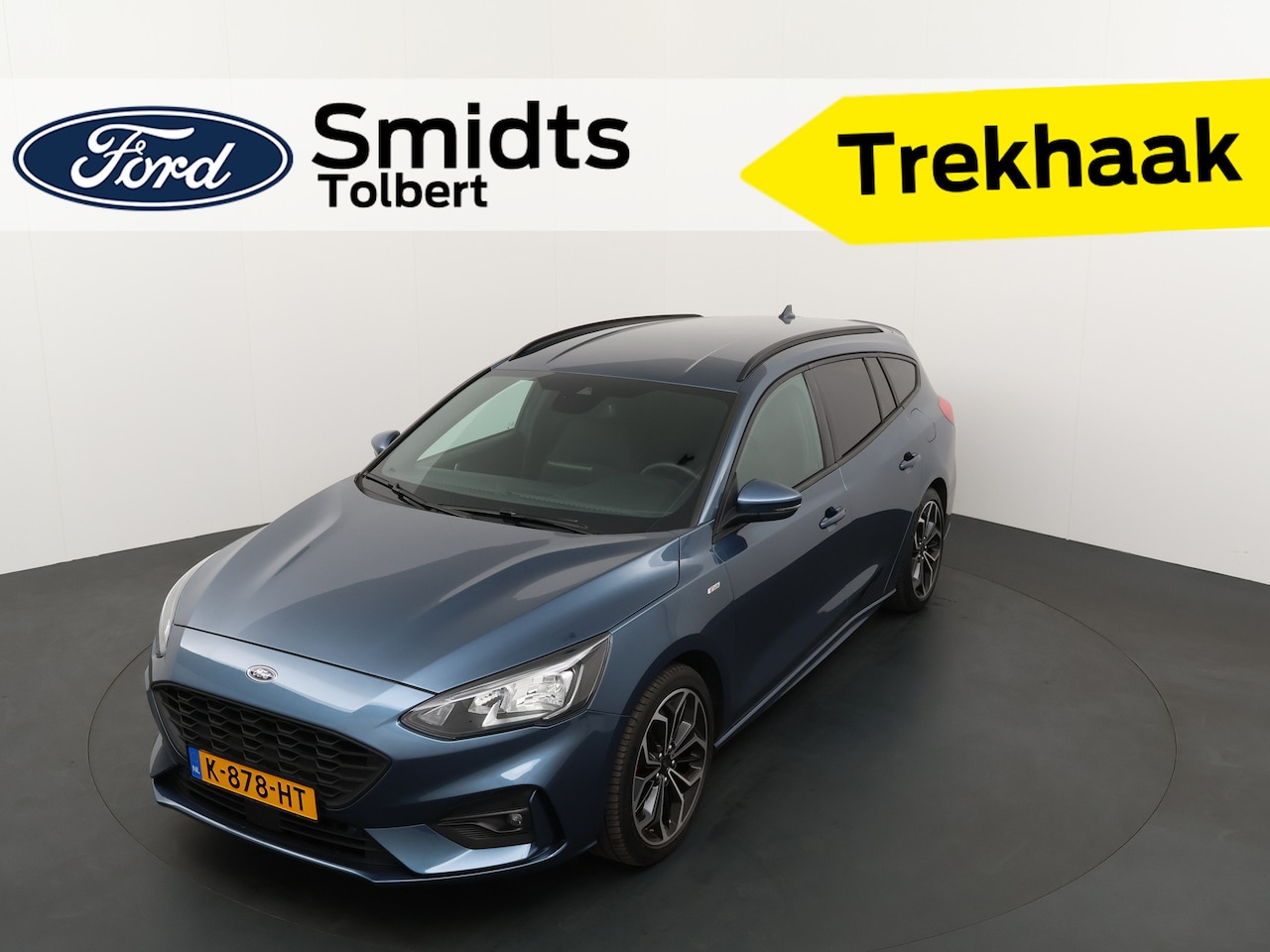 Ford Focus Wagon - ST Line X 155 pk Orig NL. | Trekhaak | Grote spoiler | AGR stoelen | B&O | El. a. klep | 1 - AutoWereld.nl