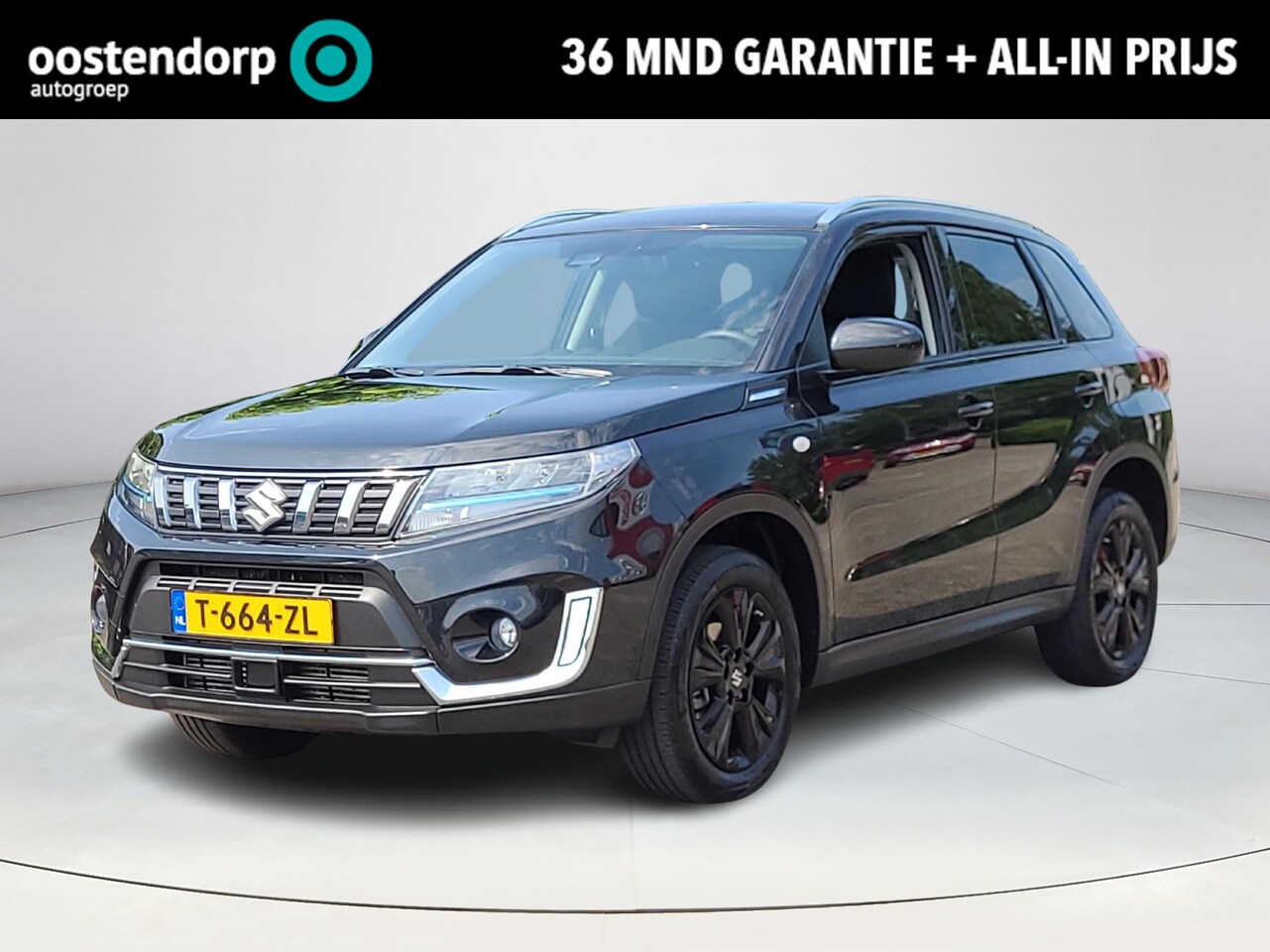 Suzuki Vitara - 1.4 Boosterjet Black Edition Smart Hybrid | Apple CarPlay / Android Auto | Rijklaarprijs i - AutoWereld.nl