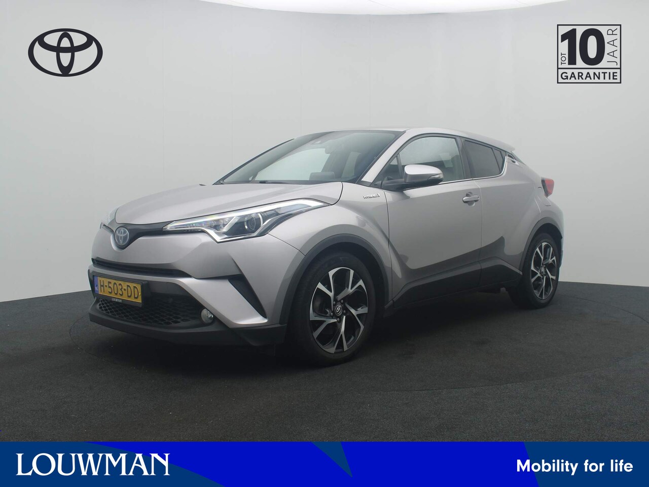 Toyota C-HR - 1.8 Hybrid Dynamic Navi | Lichtmetalen Velgen | Stoelverwarming | - AutoWereld.nl