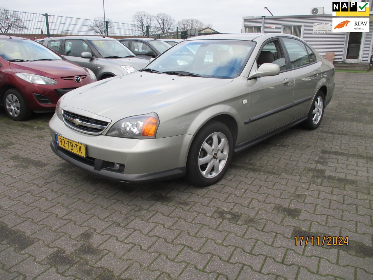 Chevrolet Evanda - Chevrolet Evanda 2.0 Class-AUTOMAAT-AIRCO-LEER - AutoWereld.nl