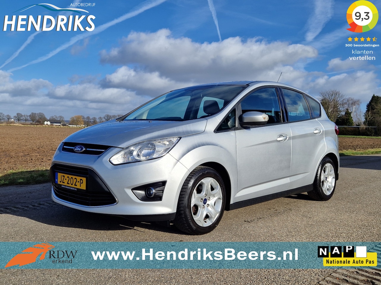 Ford C-Max - 1.6 TDCi Trend - 95 Pk - Euro 5 - Climate Control - Cruise Control - AutoWereld.nl