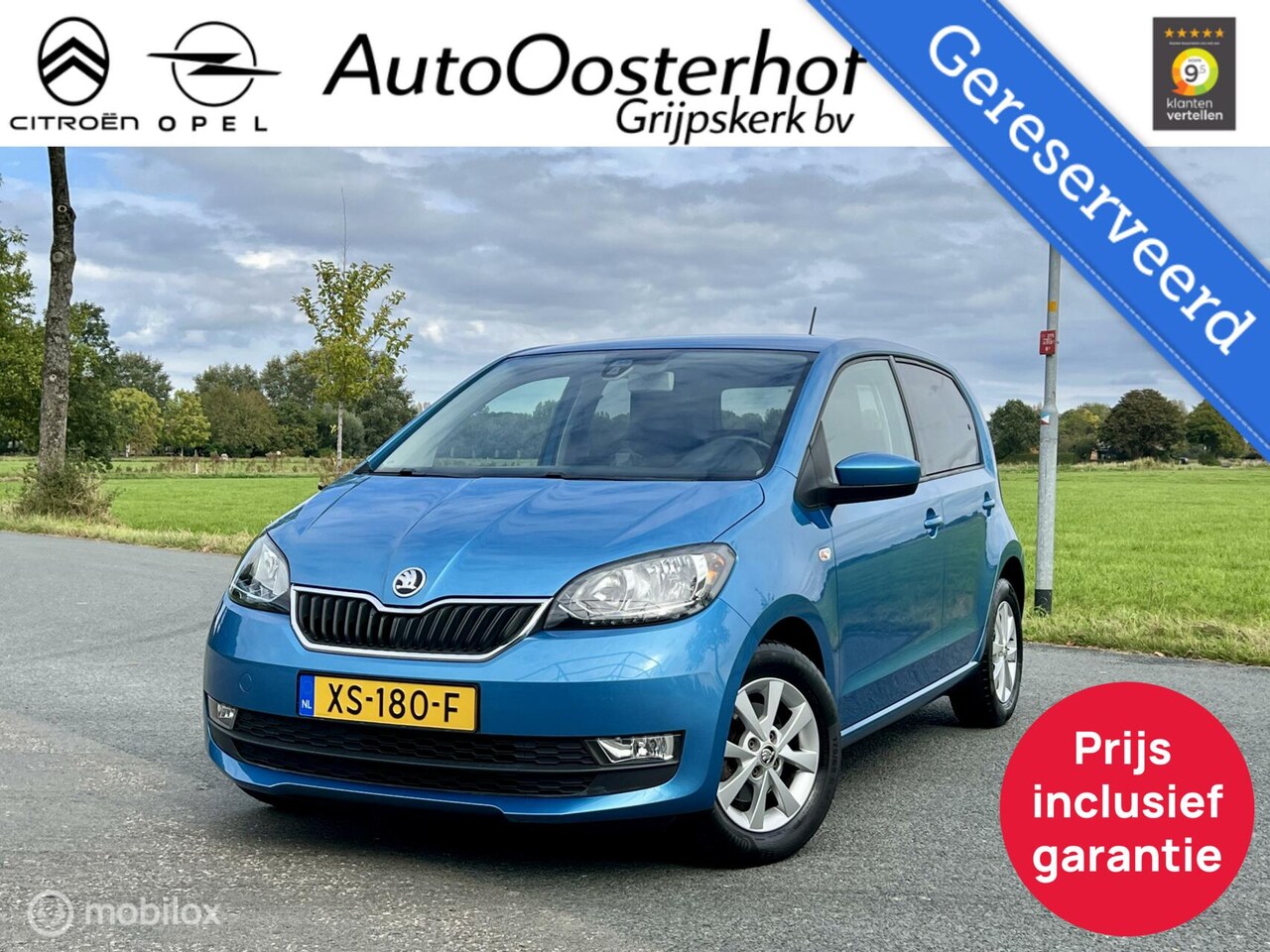 Skoda Citigo - 5drs Ambition Airco/Cruise LUXE - AutoWereld.nl