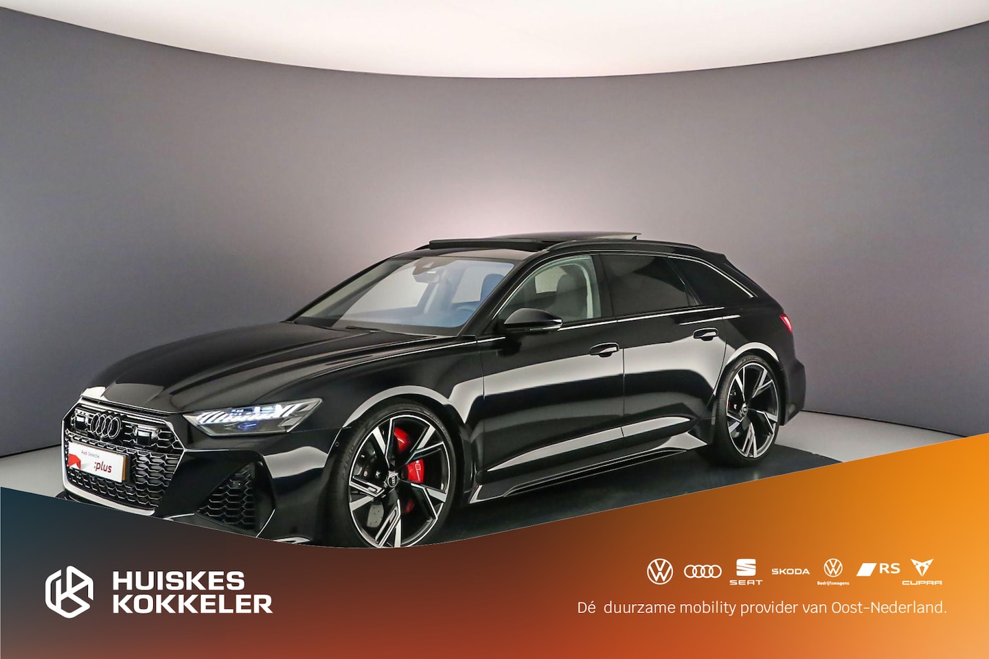 Audi RS6 - 600pk | Keramisch | Pano | B&O | Head UP | 305km\h | RS Dynamic Plus | Tour/City | 4Wiel B - AutoWereld.nl