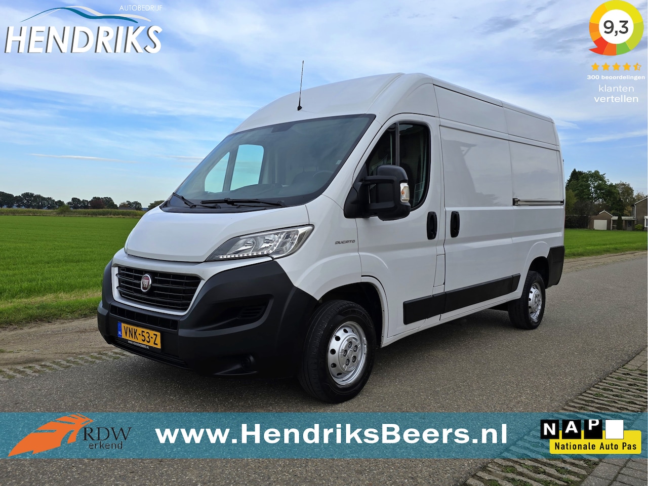 Fiat Ducato - 35 2.3 MultiJet L2 H2 - Euro 6 - 130 Pk - Navi - ParkeerCamera - - AutoWereld.nl