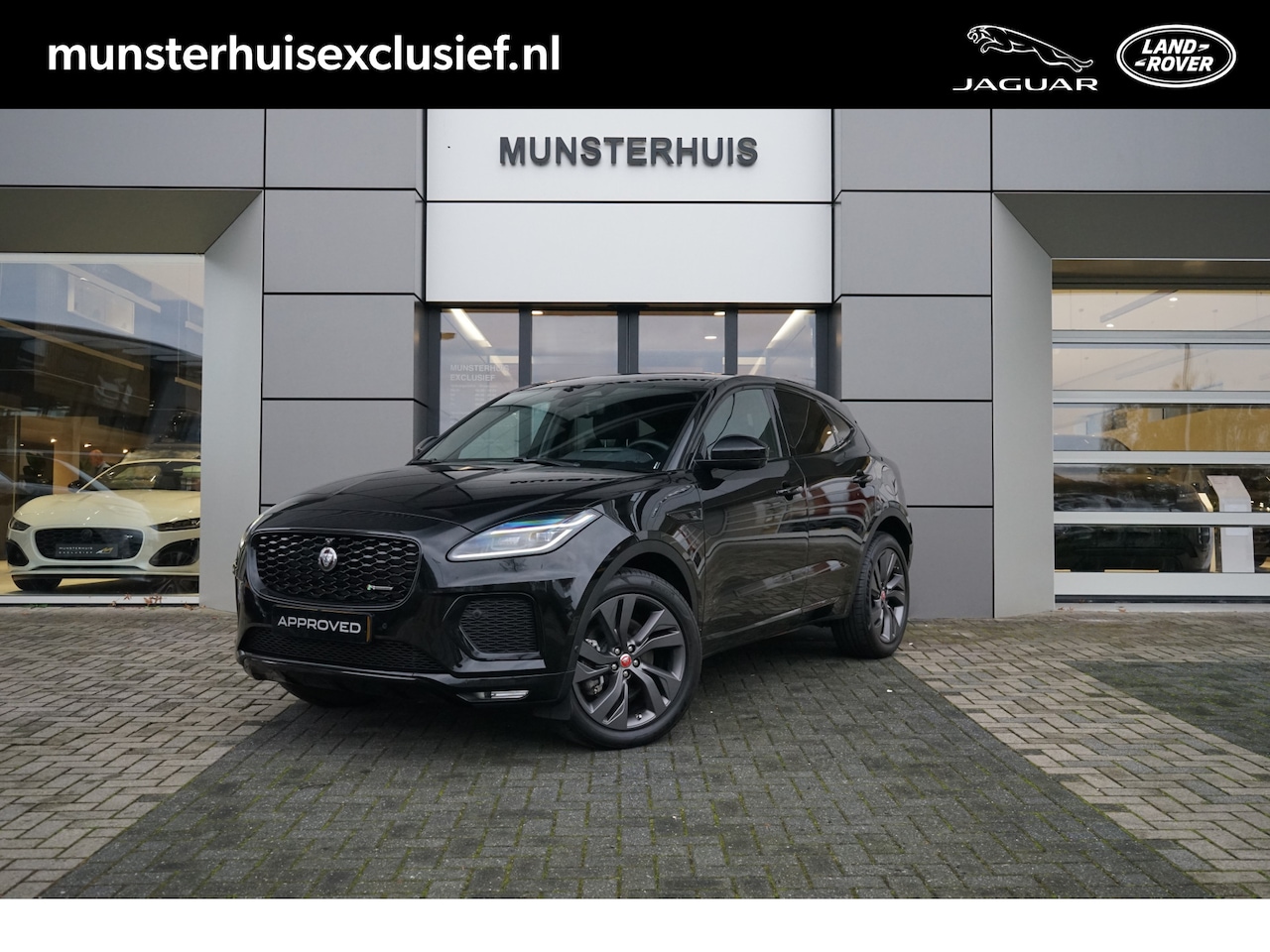 Jaguar E-Pace - 1.5 P300e AWD R-Dynamic HSE - Head-up display - Meridian - - AutoWereld.nl