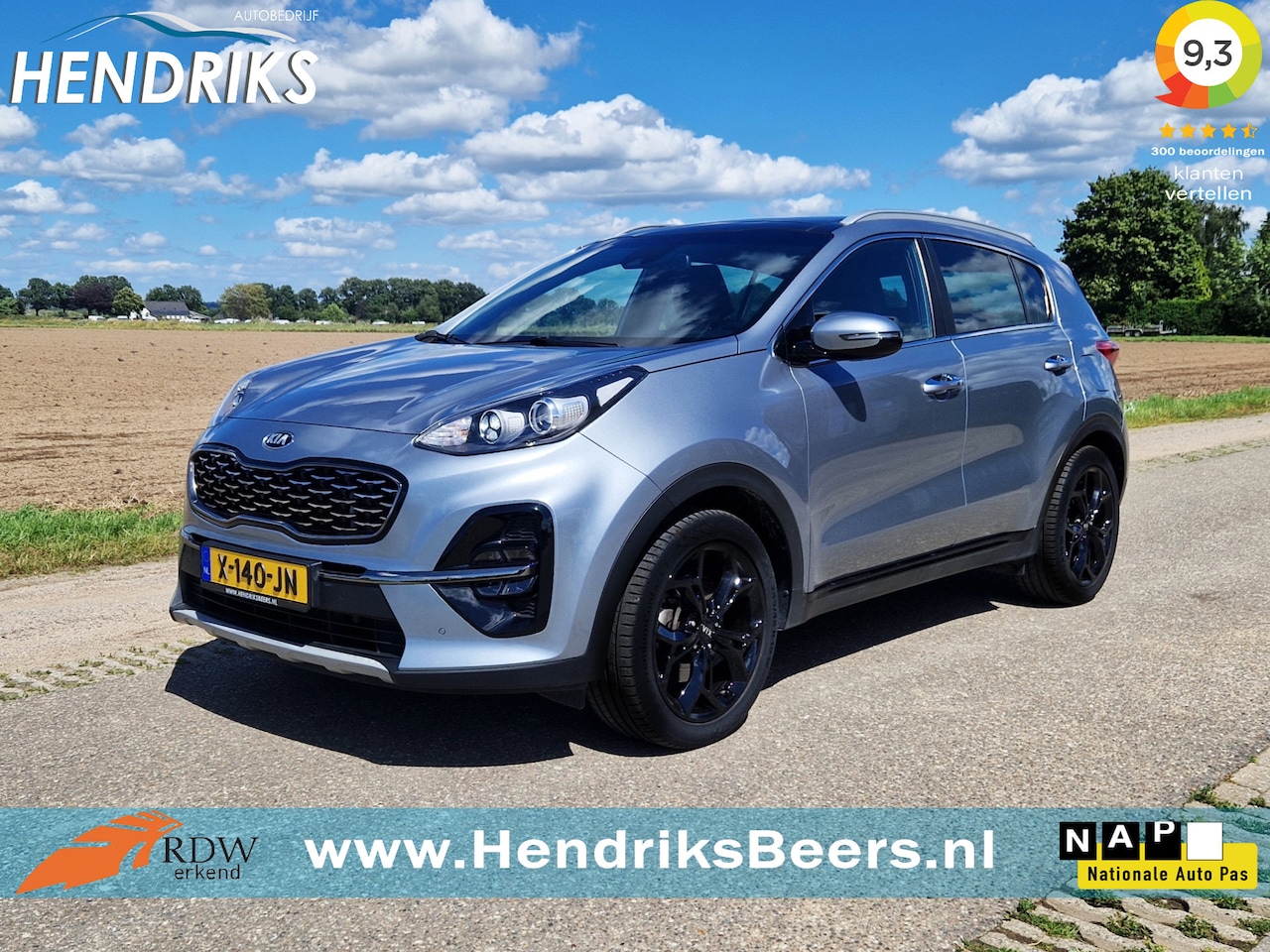 Kia Sportage - 1.6 CRDi MHEV GT-Line - 136 Pk - Euro 6 - Navi - Leder - Stoelverwarming - Panorama - AutoWereld.nl