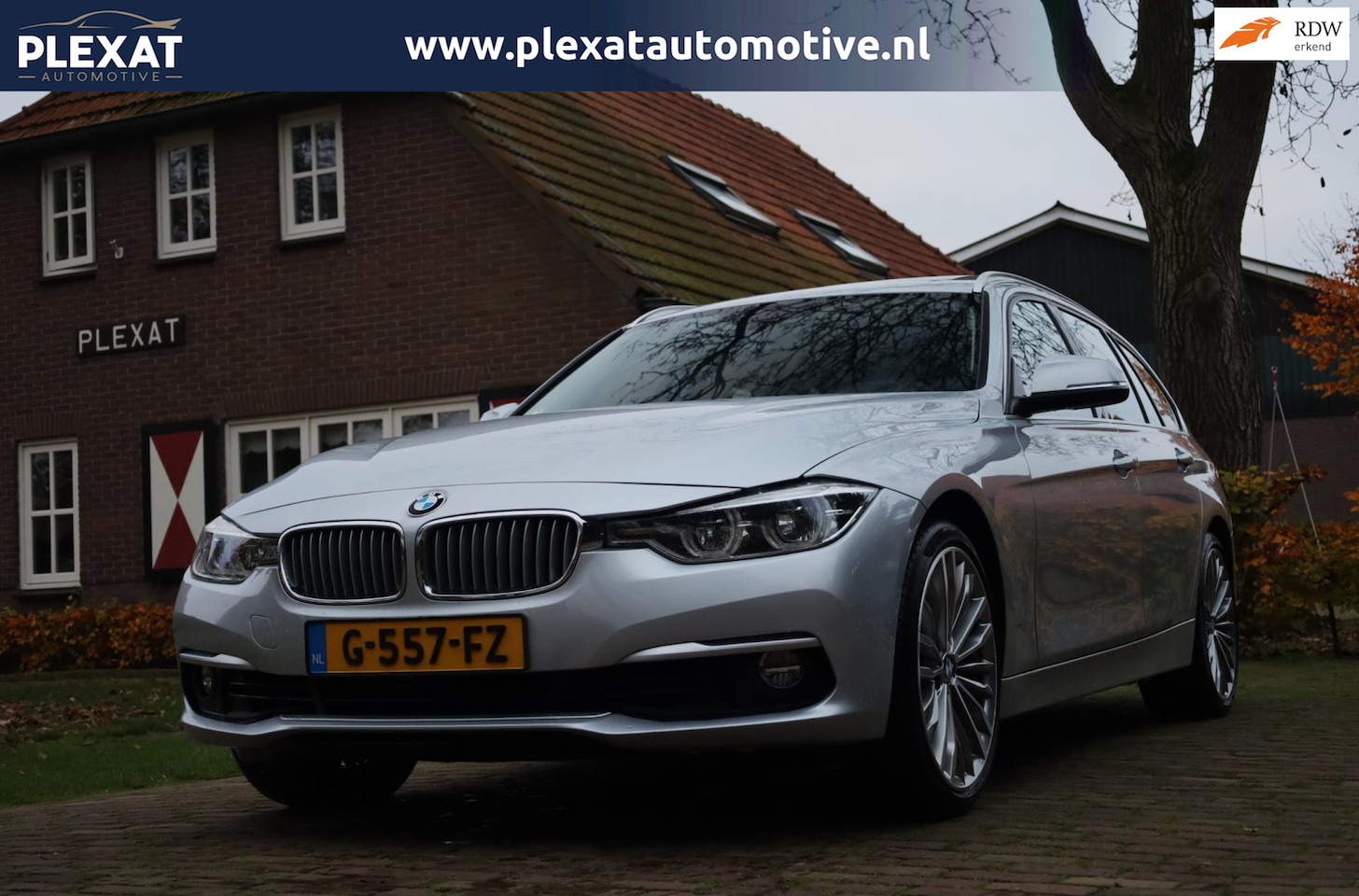 BMW 3-serie Touring - 320i High Executive Aut. | Panorama | Full Led | Trekhaak | Sportstoelen | NAP | Historie - AutoWereld.nl