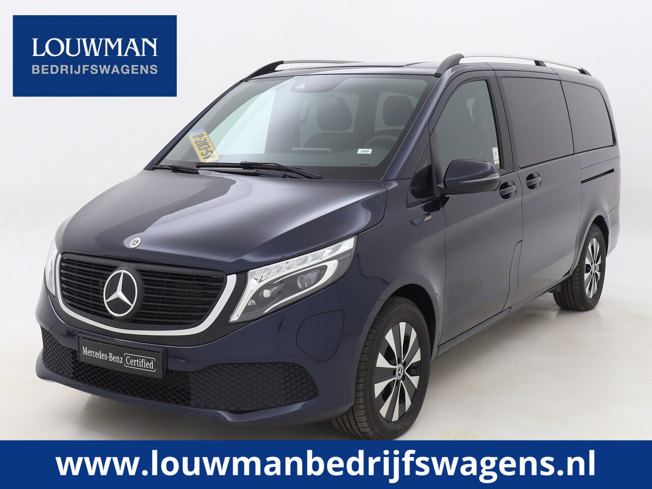 Mercedes-Benz EQV - 300 L2 Business Solution 7-Persoons LED MBUX Climate Control - AutoWereld.nl