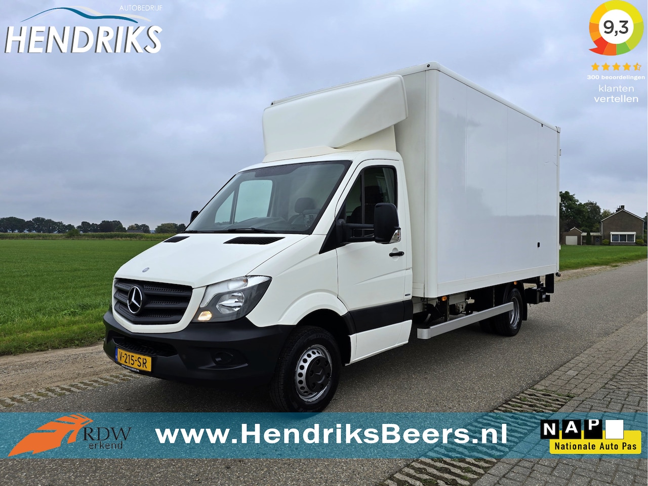 Mercedes-Benz Sprinter - 513 CDI Bakwagen + Klep - Euro 5 - 130 Pk - - AutoWereld.nl