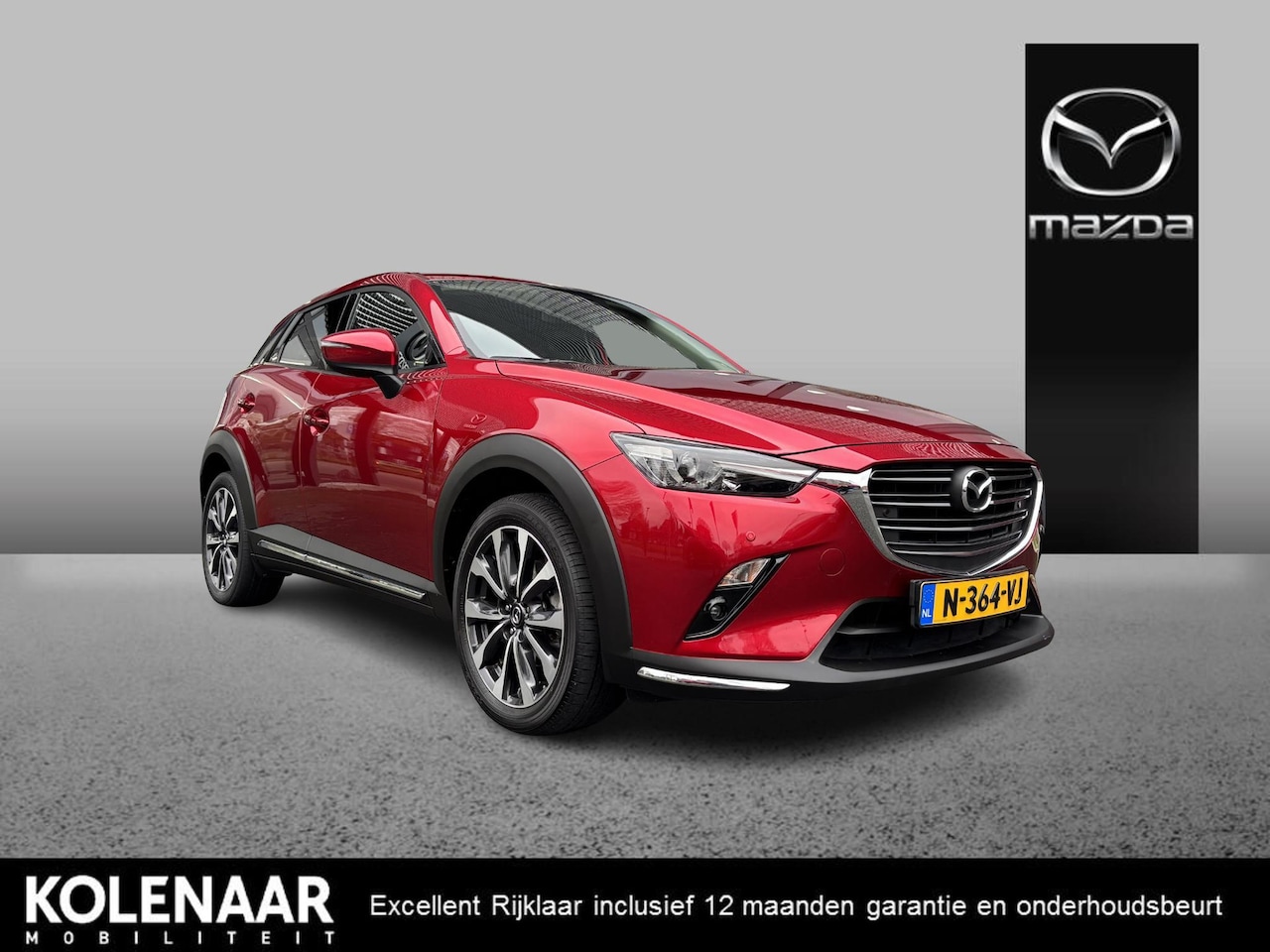 Mazda CX-3 - 2.0 Sky-G 121 Luxury /1e eigenaar/Dealeronderhouden/Afn. Trekhaak/Navi/HUD/Keyless/ECC/Car - AutoWereld.nl