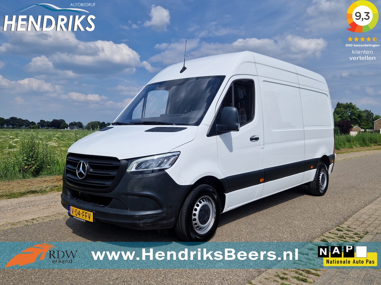 Mercedes-Benz Sprinter - 211 1.9 CDI L2 H2 - Euro 6 - 110 Pk - FWD - Airco - Cruise Control - AutoWereld.nl