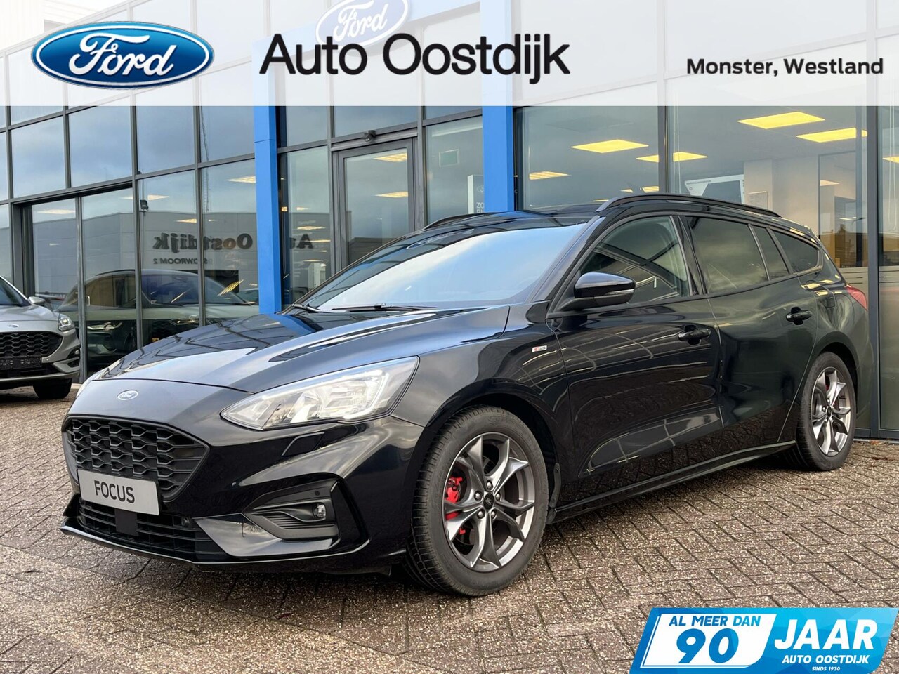 Ford Focus Wagon - 1.0 EcoBoost Hybrid ST Line X 125PK Winterpack Cruise Climate Navi Camera Keyless Blind Sp - AutoWereld.nl