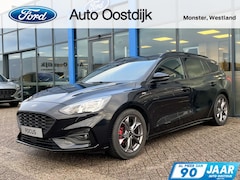 Ford Focus Wagon - 1.0 EcoBoost Hybrid ST Line X 125PK Winterpack Adaptieve Cruise Climate Navi Camera Keyles