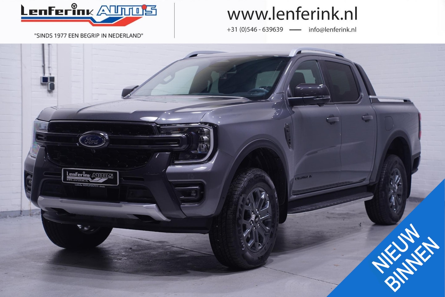 Ford Ranger - 3.0 TDCi 240 pk V6 Wildtrack 2-Zits Navi, LED, Elek. Rollcover Laadruimte, 360 Camera, Led - AutoWereld.nl