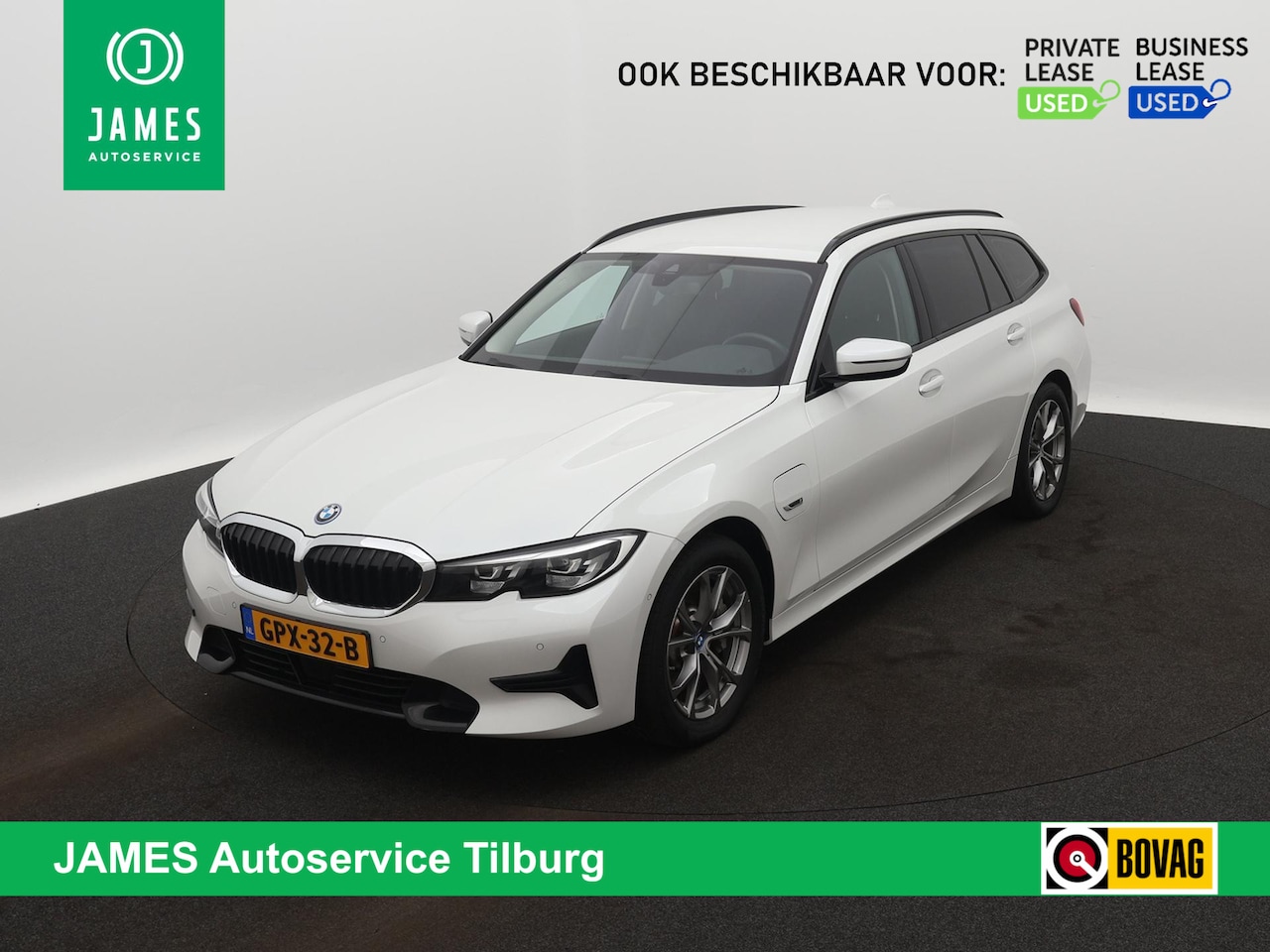 BMW 3-serie Touring - 330e Executive Sport-line LIVE-COCKPIT STOF-LEER - AutoWereld.nl