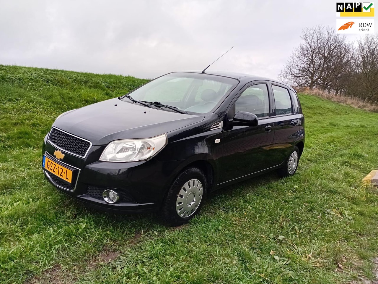 Chevrolet Aveo - 1.4I 16V LS Climate Control El. Ramen en spiegels 102dkm nette auto rijdt perfect - AutoWereld.nl