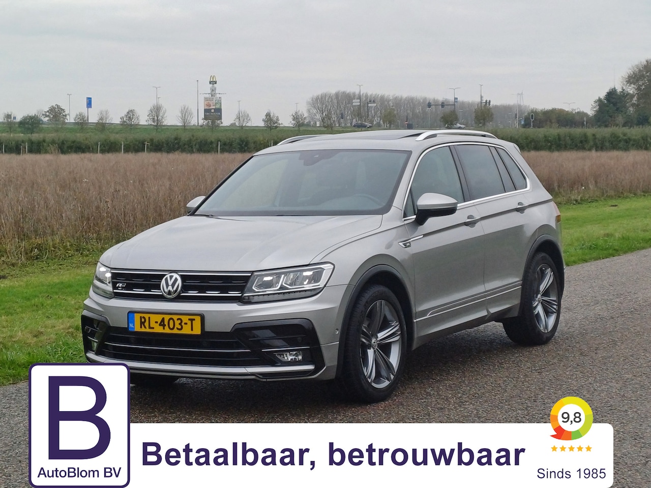 Volkswagen Tiguan - 1.4 TSI ACT Comfortline Business R | R-Line | Pano | Trekh | NL | 19 " | LED | Digi Dash - AutoWereld.nl