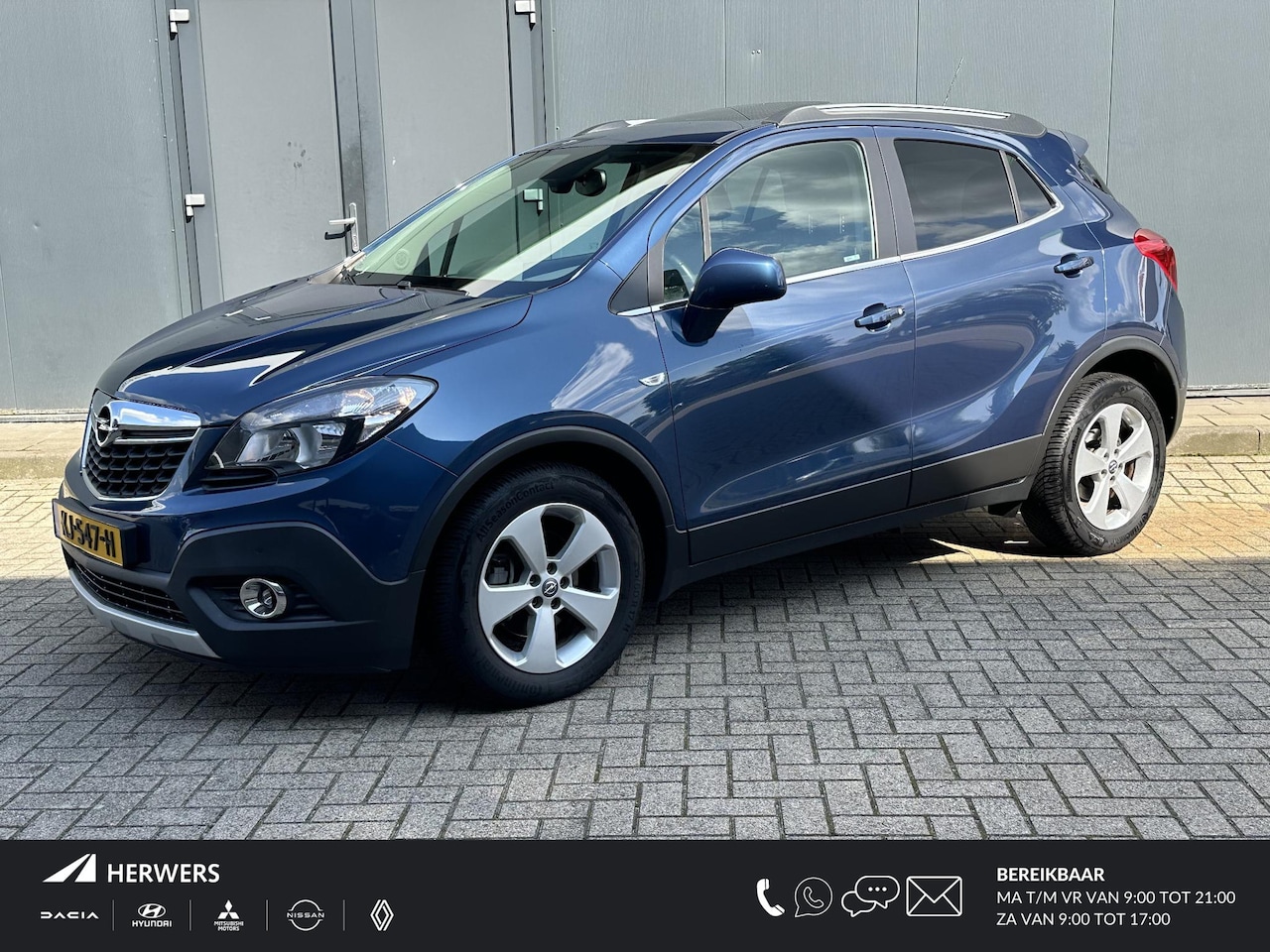 Opel Mokka - 1.4 T Innovation 140PK / Navigatie / Camera / Cruise Control / Leder / Schuif/kanteldak / - AutoWereld.nl