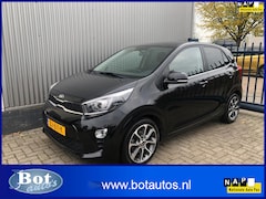 Kia Picanto - 1.0 CVVT Design Edition / 1E EIGENAAR / NAVIGATIE / LEDER / CAMERA / ECC / CRUISE CONTROL