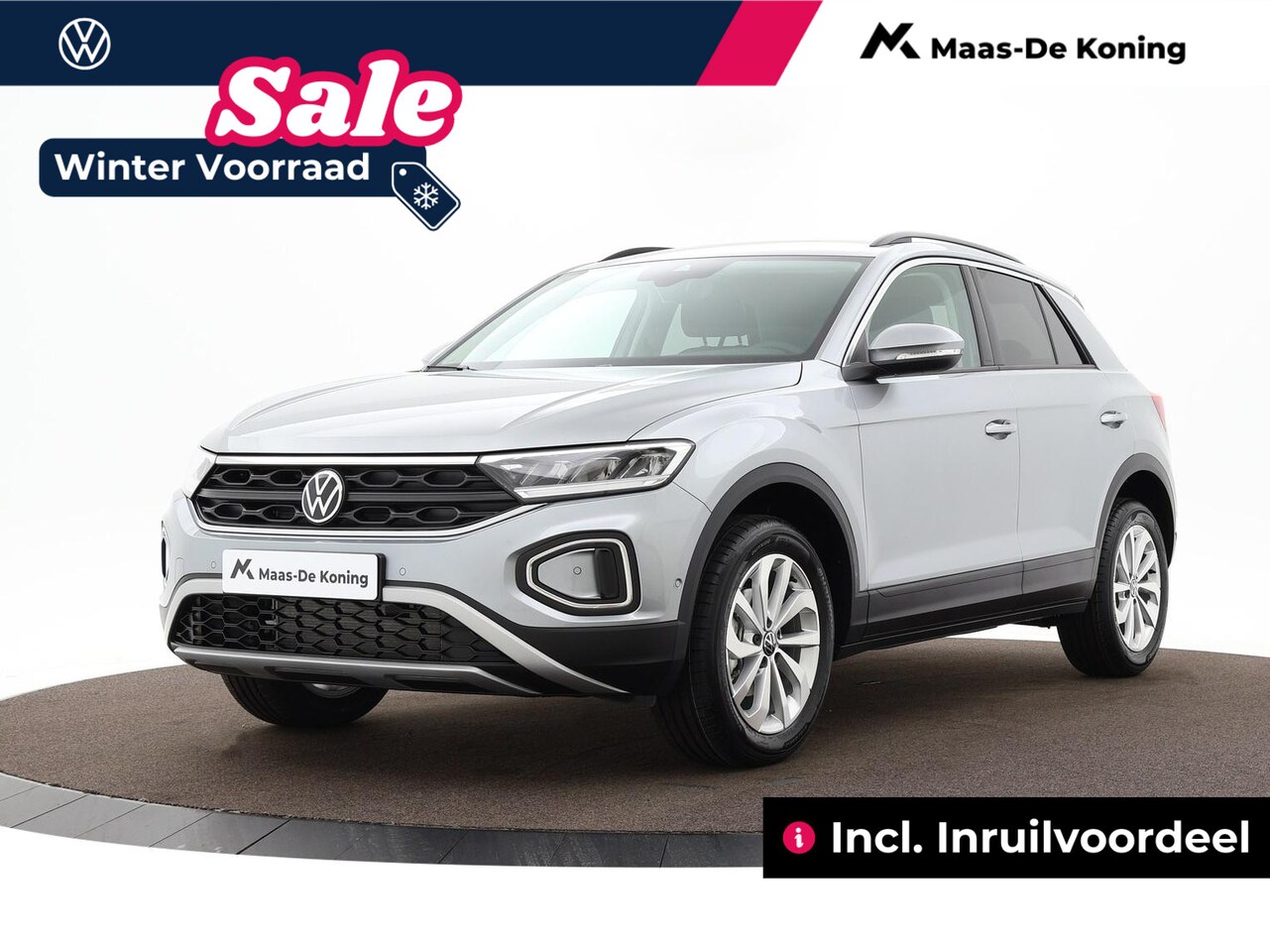 Volkswagen T-Roc - Life Edition 1.0 TSI 116 pk 6 versn. Hand ·  Airconditioning automatisch, 2-zone (climatro - AutoWereld.nl