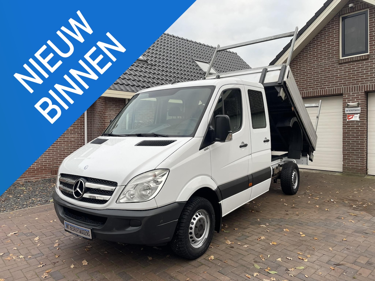 Mercedes-Benz Sprinter - 313 2.2 CDI 366 DC Pick up kipper 7 persoons - AutoWereld.nl