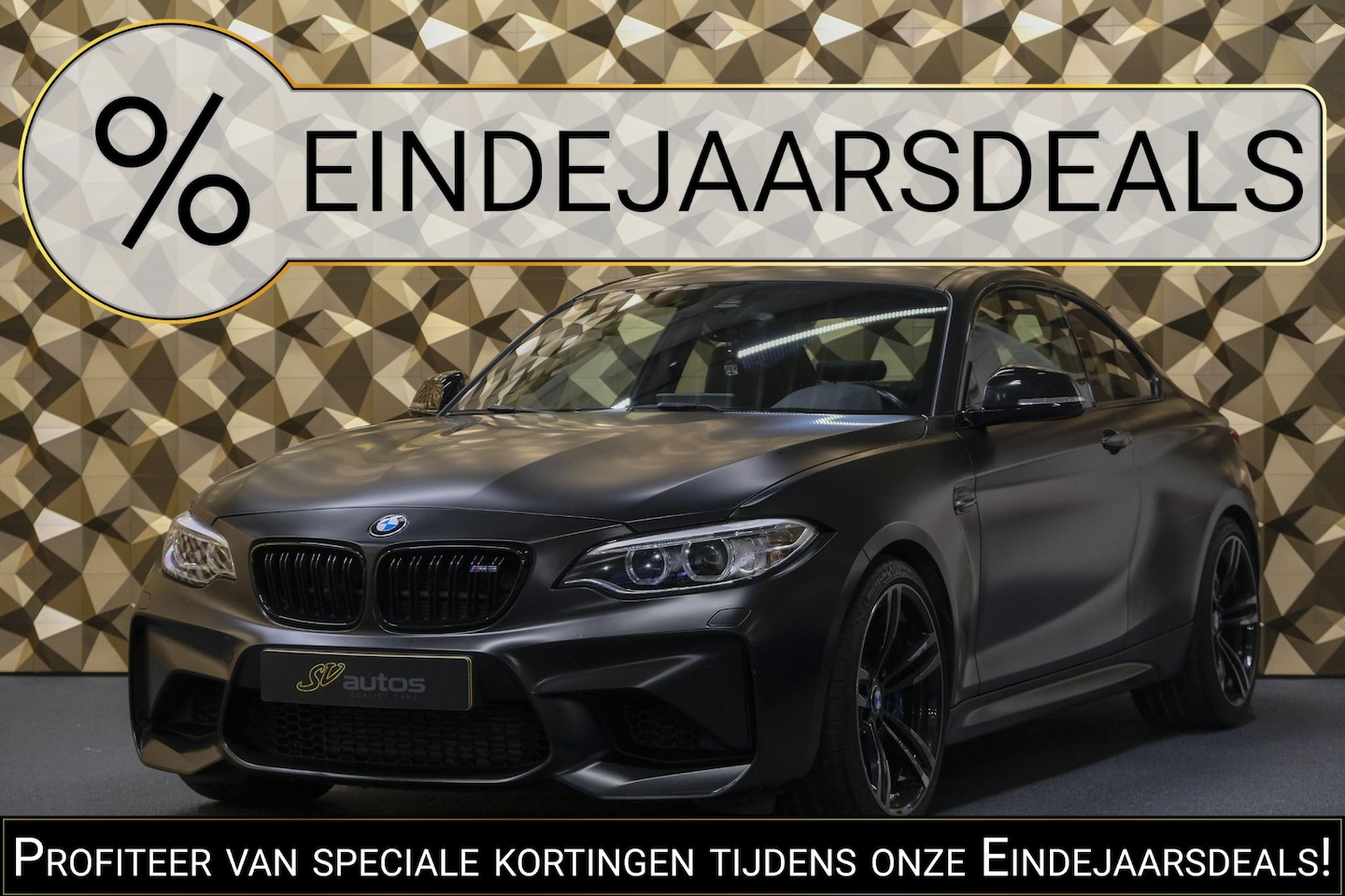 BMW 2-serie Coupé - M2 DCT 370pk M-performance uitlaat Harman/Kardon Frozen black wrap Lane assist Camera - AutoWereld.nl