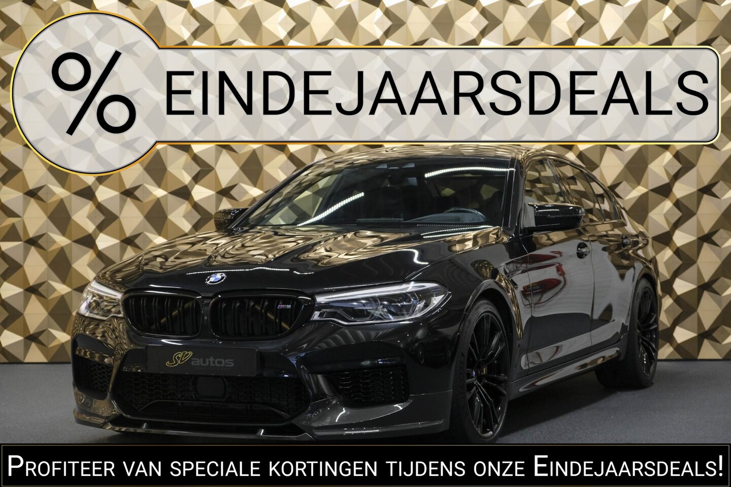 BMW M5 - 5-serie V8 600pk NLauto Keramisch Carbon dak Massage Rear-entertainment Bowers&Wilkins Sto - AutoWereld.nl