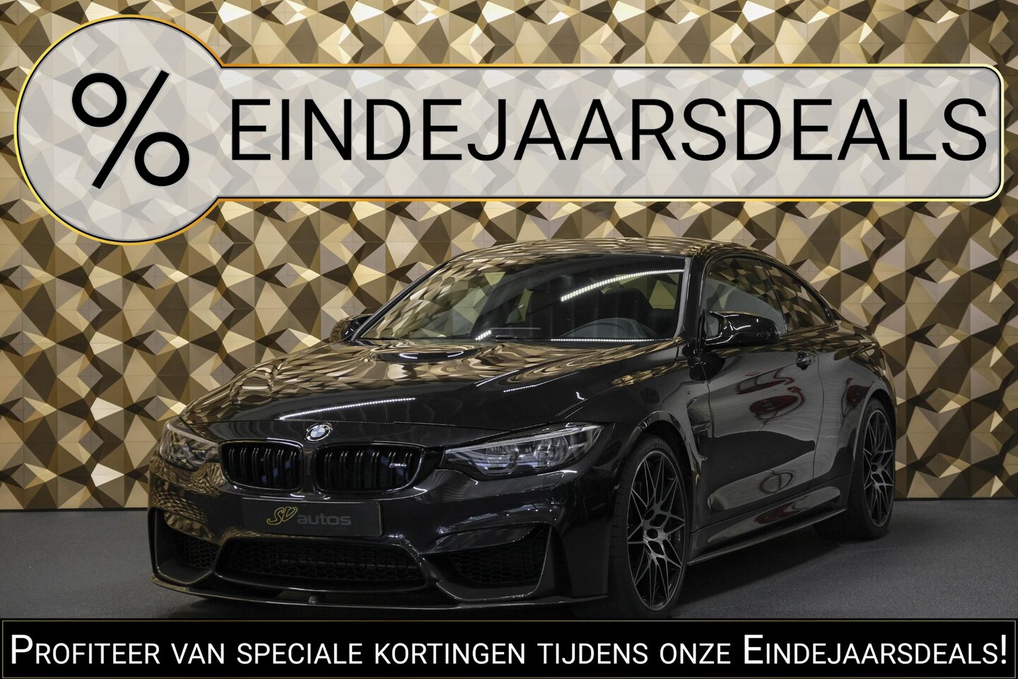 BMW 4-serie Coupé - M4 Competition 450pk Keramisch Carbon dak Performance stuur 20" LMV Navigatie Leder Full l - AutoWereld.nl