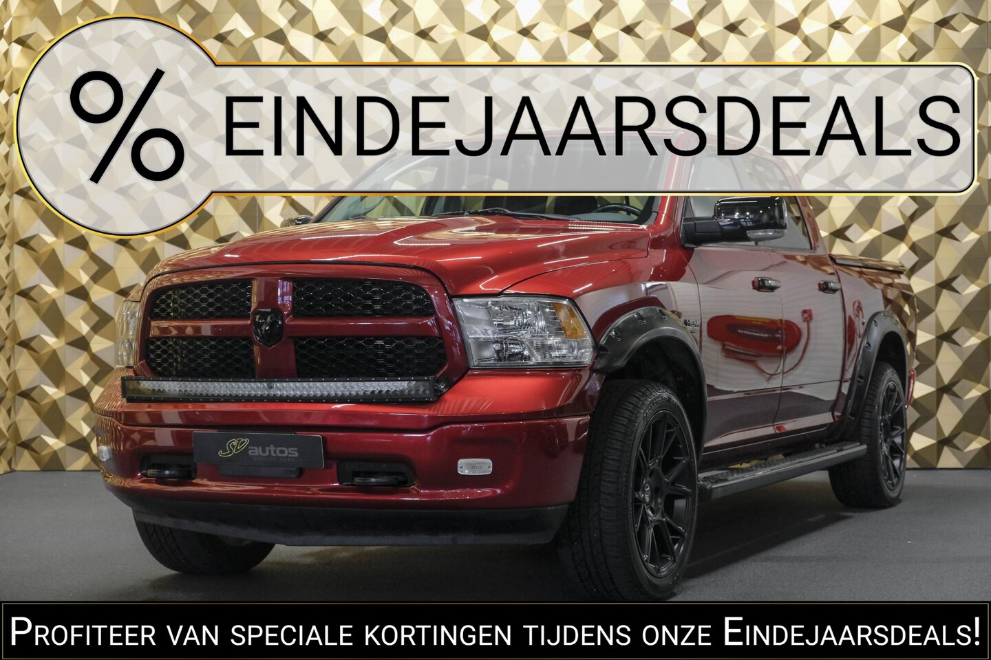 Dodge Ram 1500 - 5.7 V8 Hemi 401pk LPG G3 Navigatie Trekhaak Leder 22" LMV *BTW* - AutoWereld.nl