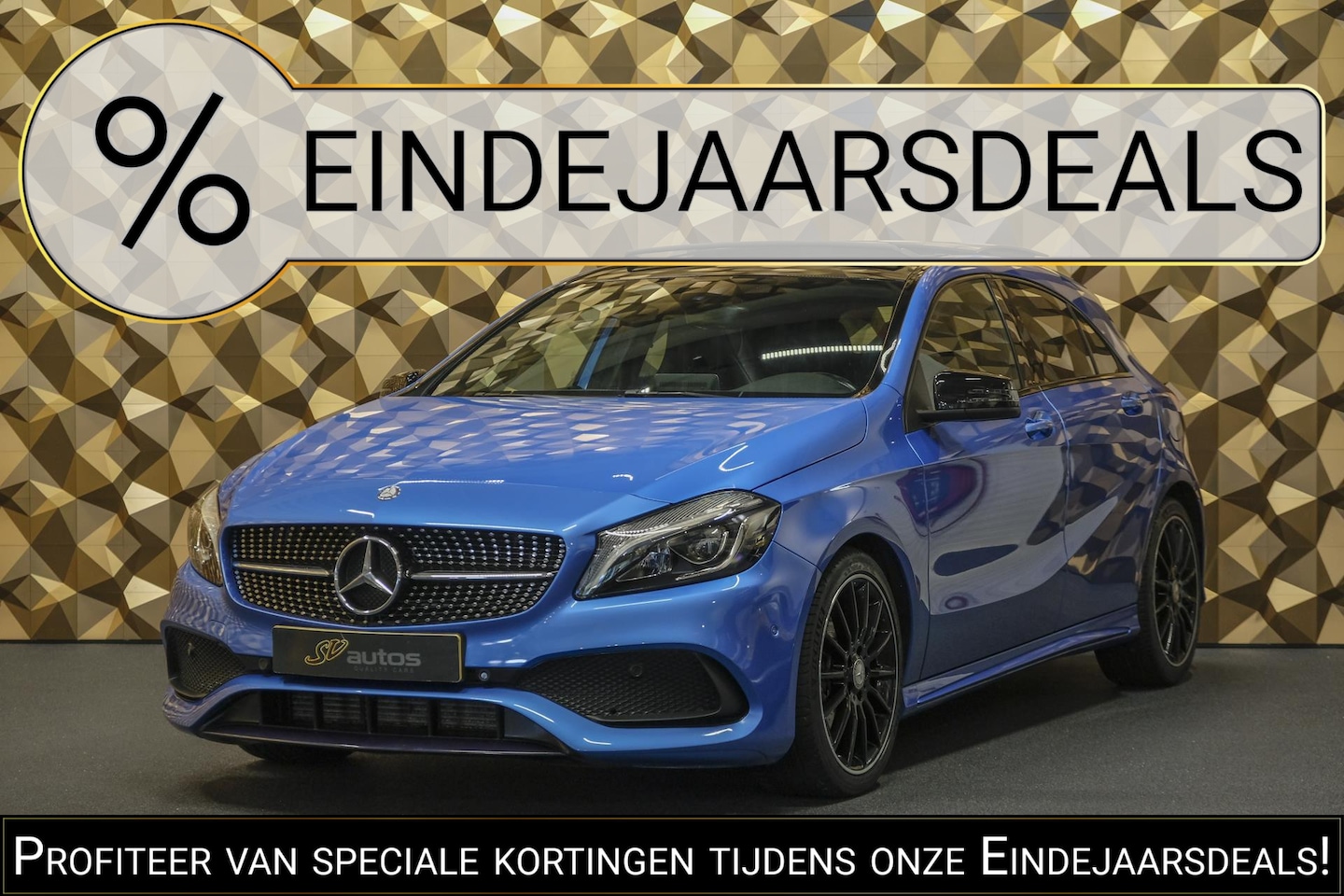 Mercedes-Benz A-klasse - A180 AMG 122pk Panoramadak Night pakket Sfeerverlichting NLauto 18" LMV Cruise Led lampen - AutoWereld.nl