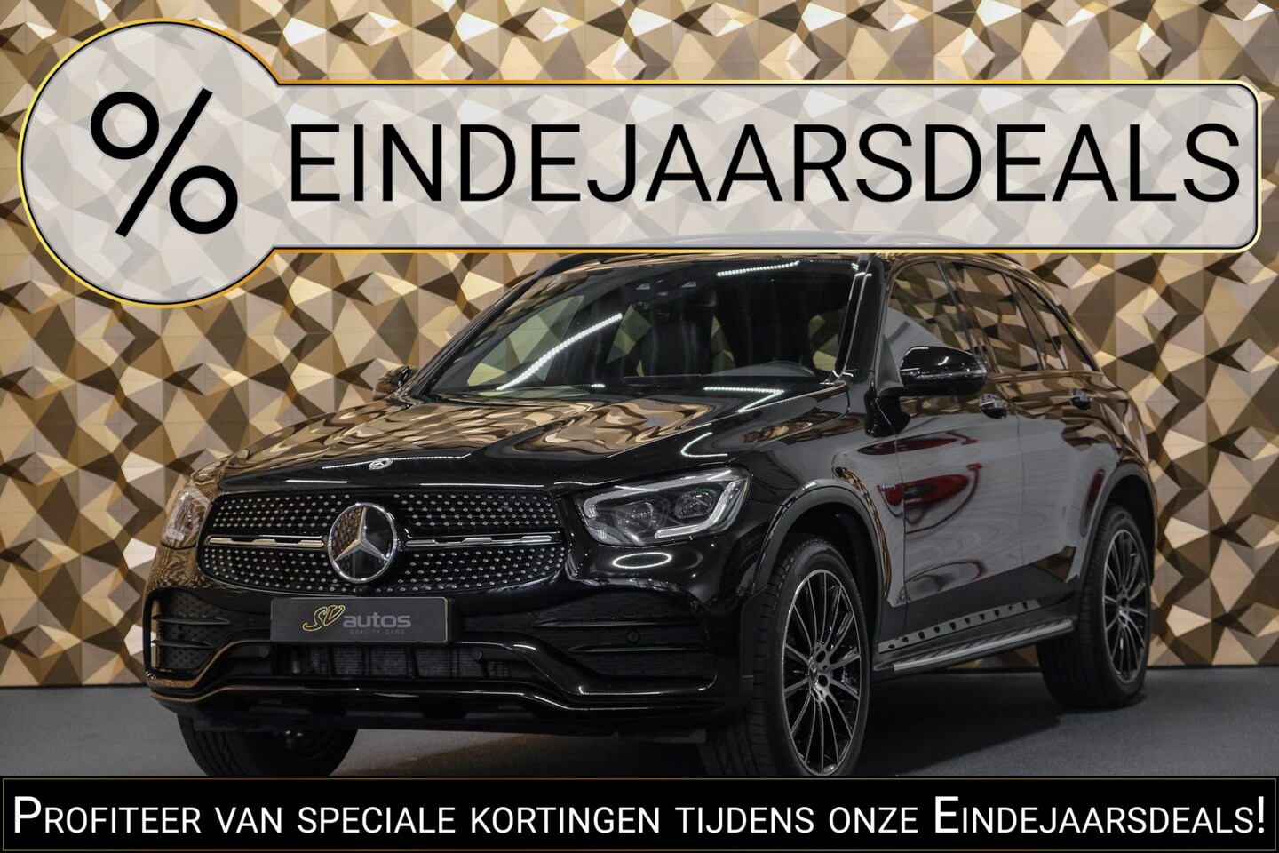 Mercedes-Benz GLC-klasse - GLC300e AMG 320pk 4MATIC Panoramadak Digital cockpit Trekhaak elektrisch MBUX Sfeerverlich - AutoWereld.nl