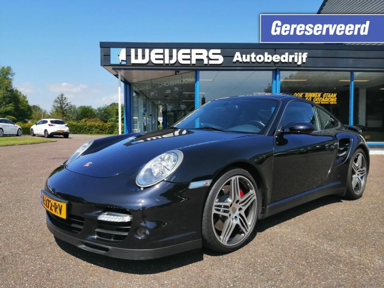 Porsche 911 - 3.6 Turbo 3.6 Turbo, Coupe, Zwart/Zwart, Sport Chrono, PCCM, Open Dak, And - AutoWereld.nl