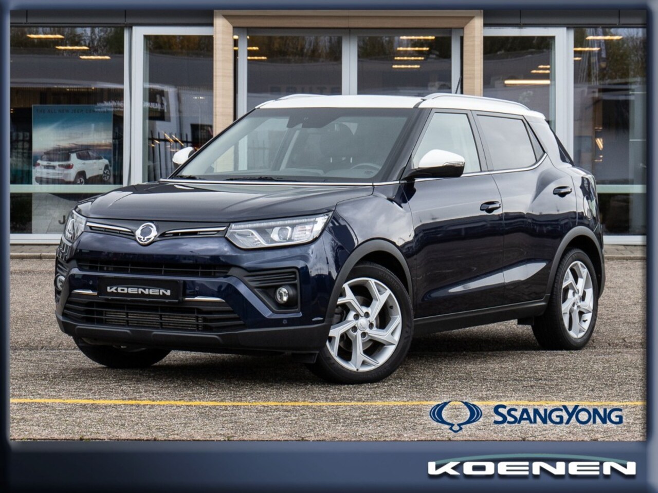 SsangYong Tivoli - 1.5T 163pk Fizz CLIMATRONIC / NAVIGATIE / TWO TONE / 18 LM enz. - AutoWereld.nl